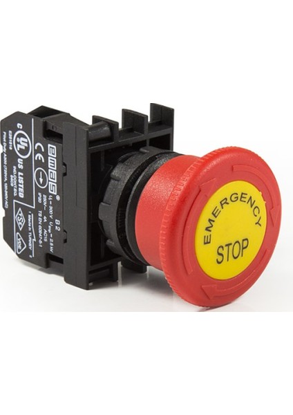 B Soklu Etiket Göstergeli Emniyet 40 mm