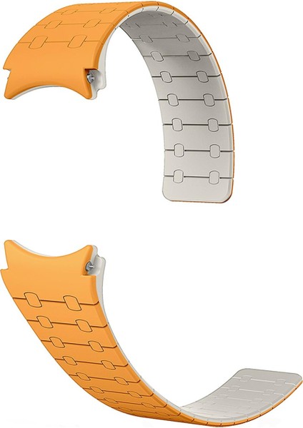 Samsung Galaxy Watch 6 Classic 43 47 mm Magnetik Silikon Kordon Mıknatıslı Spor Şık Premium Kayış