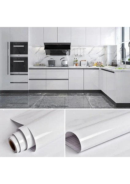 Beyaz Renk Dayanıklı Araç Motor Mobilya Kaplama Folyosu (126CM x 20 Cm) fırsatları