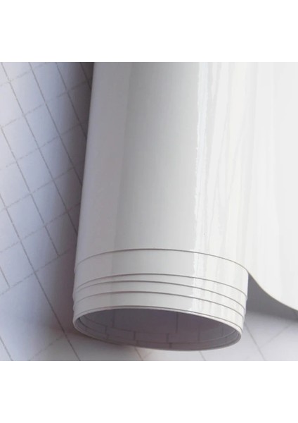 Beyaz Renk Dayanıklı Araç Motor Mobilya Kaplama Folyosu (126CM x 50 Cm) modelleri