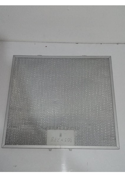 190X270MM Ankastre Mutfak Aspiratörü Filtresi 19X27CM Davlumbaz Alüminyum Kartuş Filtre