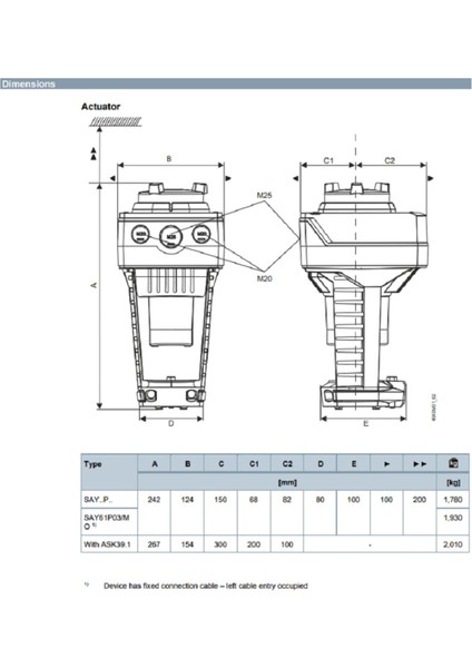 Vana Kombi Motor Yüzer SAY31P03 fiyatları