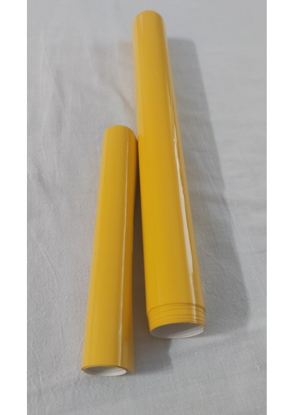 Sarı Renk Dayanıklı Araç Motor Mobilya Kaplama Folyosu (126CMx100 Cm) fırsatları