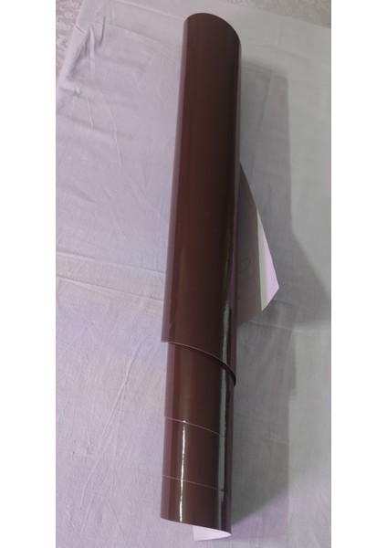 Kahverengi Renk Dayanıklı Araç Motor Mobilya Kaplama Folyosu (126CMx30CM)