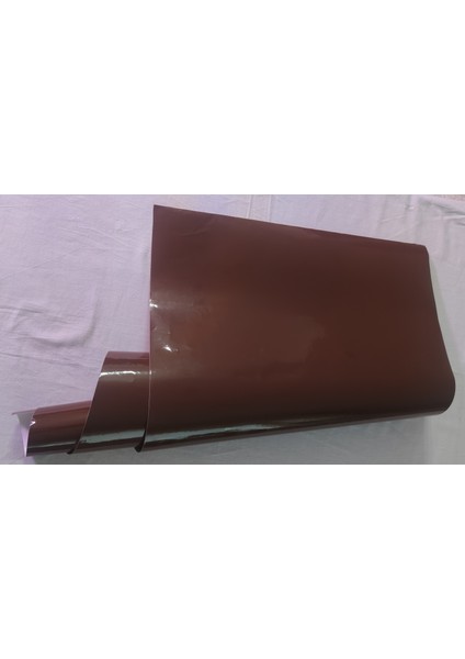 Kahverengi Renk Dayanıklı Araç Motor Mobilya Kaplama Folyosu (126CMx30CM)