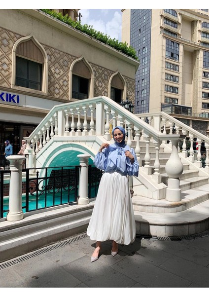 ETKB002 Arkadan Fermuarlı Balon Etek fırsatları