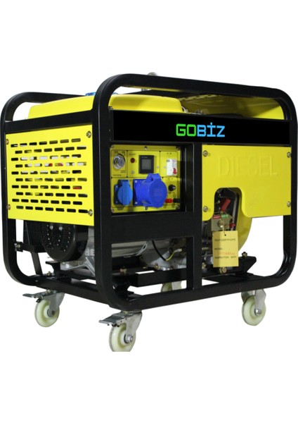 Go Biz 8,7 Kva Jeneratör Go-Dm8 Monofaze Taşınabilir Dizel Jeneratör