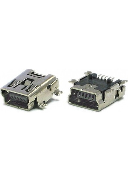 Mini USB Dişi Şarj Soketi 5 Pin 10 ADET