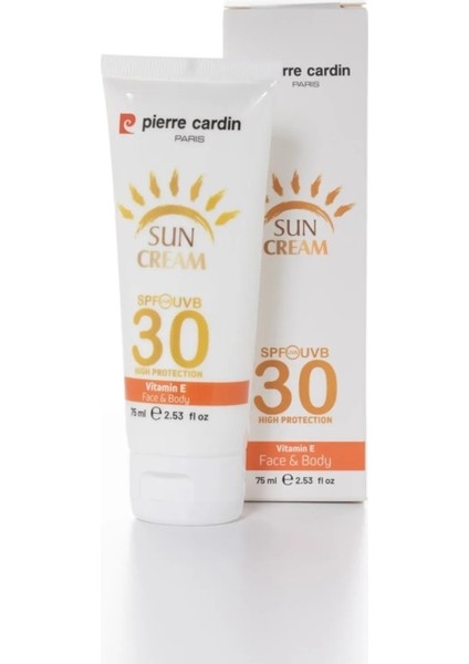 Pierre Cardin 2 Adet Koruyucu Güneş Kremi 30 Spf Yüksek Koruma - 75 ml