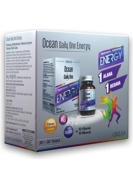 Ocean Daily One Energy 60 Tablet