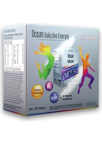 Ocean Daily One Energy 60 Tablet