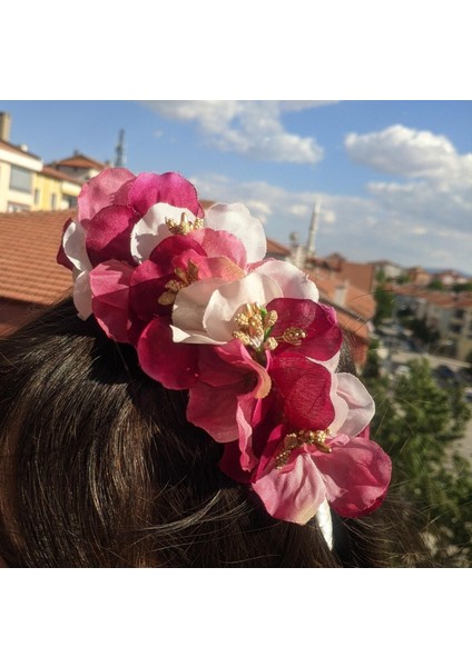 Pembe Ortanca Özel Gün Tacı