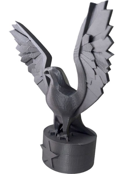 Kartal 20 cm Heykel Dekoratif Büst Biblo modelleri