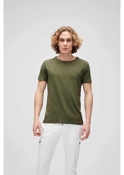 O-Neck Tee Erkek Tişört 18.01.07.011 Hakihakı