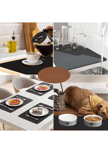 Bulaşık Durulama Kurutma Matı Süzücü Emici V.valore Design 720682