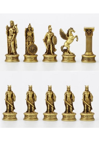 El Boyama Mitolojik Tanrıça Figürlü Satranç 45CM fiyatları