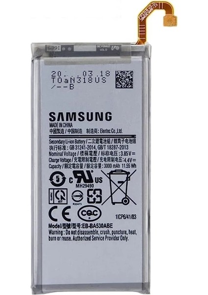 Galaxy A8 - 2018 - SM-A530 Batarya Pil Sıfır Orijinal