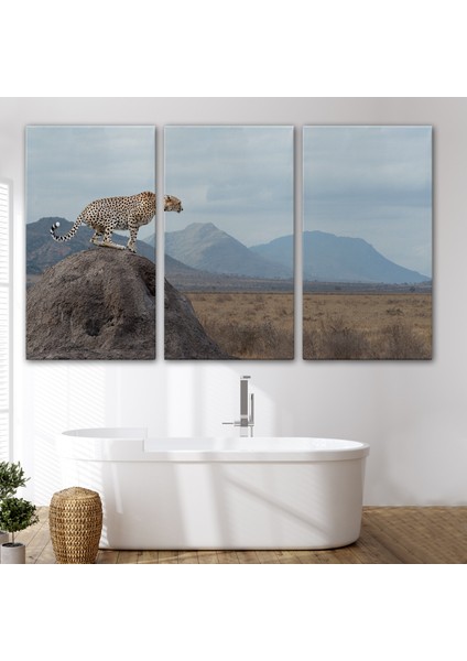 Leopar Dekoratif Kanvas Tablo -1127 modelleri