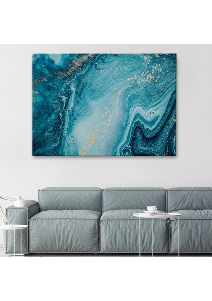 Soyut Okyanus Derinlikleri Duvar TABLOSU-1218 fiyatları
