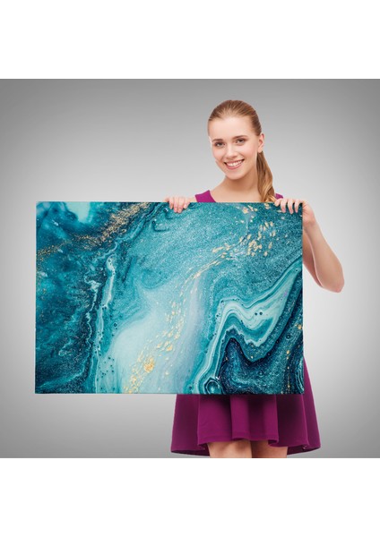 Soyut Okyanus Derinlikleri Duvar TABLOSU-1218 fırsatları