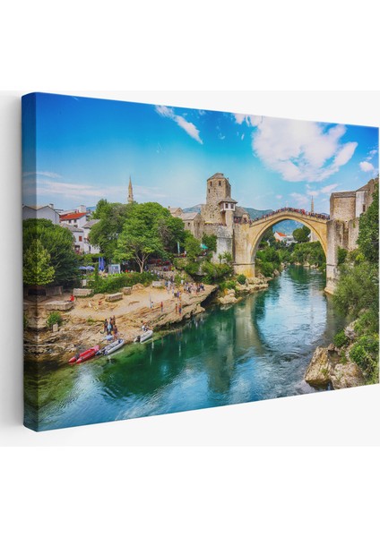 Mostar Köprüsü Kanvas Duvar TABLOSU-1115