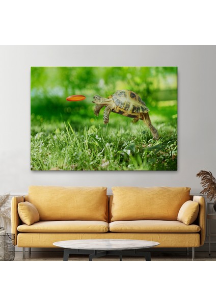 Uçan Kaplunbağa Dekoratif Kanvas Tablo 1122 fiyatları