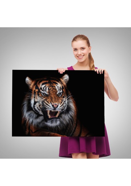 Kaplan Dekoratif Kanvas Tablo 1156 fırsatları