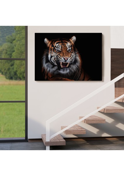 Kaplan Dekoratif Kanvas Tablo 1156 indirimleri