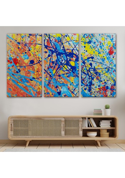 Soyut Sanatsal Yağlıboya Görünüm Dekoratif Kanvas Duvar TABLOSU-3549 modelleri