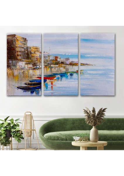 Mykonos Limanı Duvar TABLOSU-1209