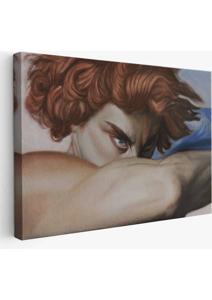 Düşmüş Meleğin Gözyaşları Tablosu, Alexandre Cabanel Fallen Angel's Eyes TABLOSU-5384