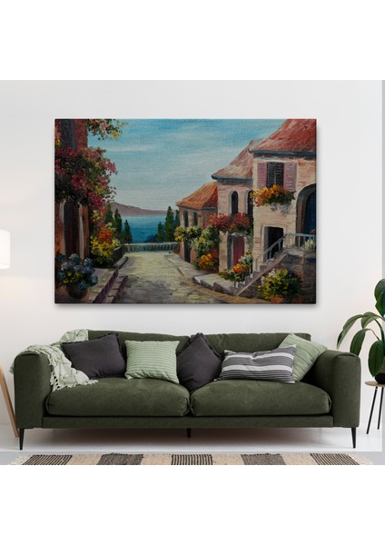 Deniz Manzaralı Dekoratif Kanvas Duvar TABLOSU-3436 fiyatları