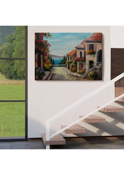 Deniz Manzaralı Dekoratif Kanvas Duvar TABLOSU-3436 indirimleri