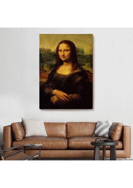Mona Lisa Leonardo Da Vinci Tablosu Dekoratif Kanvas Duvar TABLOSU-5955 fiyatları