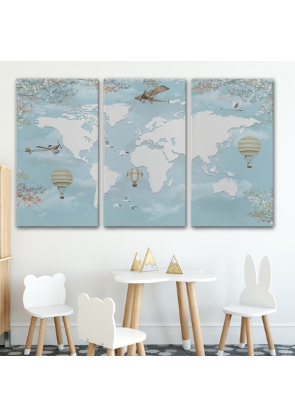 Çocuk Odası Için Dekoratif Kanvas Duvar TABLOSU-3674 modelleri