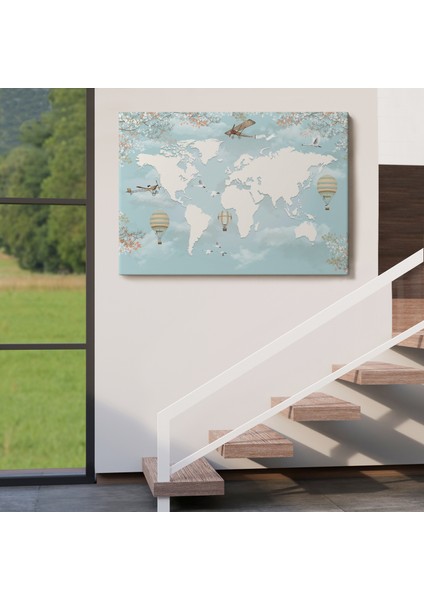 Çocuk Odası Için Dekoratif Kanvas Duvar TABLOSU-3674 indirimleri