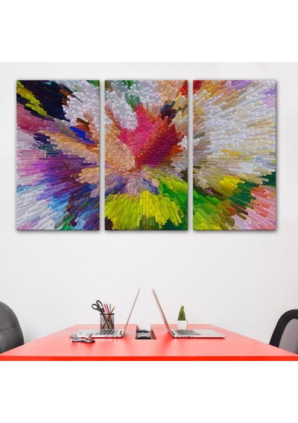 Soyut Sanatsal Yağlıboya Görünüm Dekoratif Kanvas Duvar TABLOSU-3565 modelleri