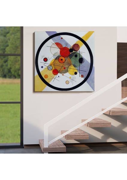 Soyut Temalı Kanvas TABLO-5882 fırsatları