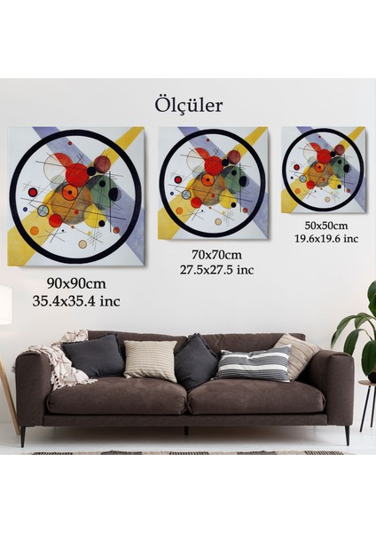 Soyut Temalı Kanvas TABLO-5882 indirimleri