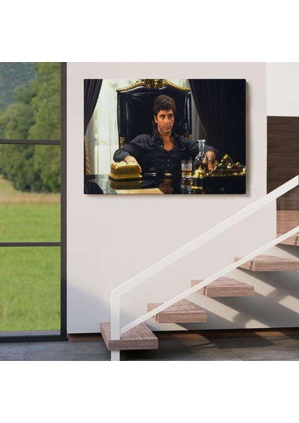 Scarface Alpacino Italyan Mafya Kanvas TABLO-5137 indirimleri