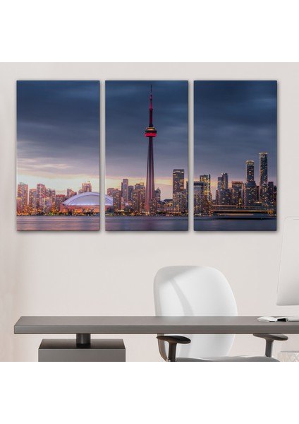 Kanada Toronto Manzarası Kanvas TABLO-5079 modelleri