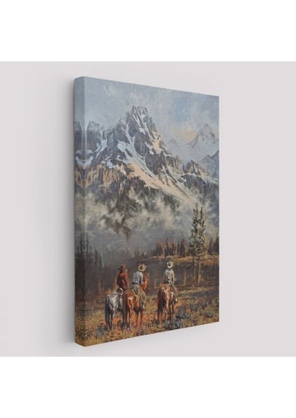 Amerikalı Kovboylar Dekoratif Duvar TABLOSU-6149