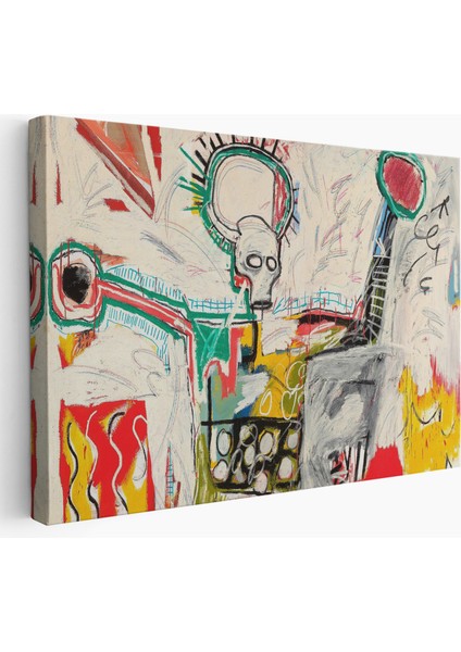 Jean Michel Basquiat'in Untitled 1982 Kanvas TABLO-5016