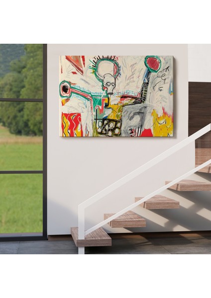 Jean Michel Basquiat'in Untitled 1982 Kanvas TABLO-5016 indirimleri
