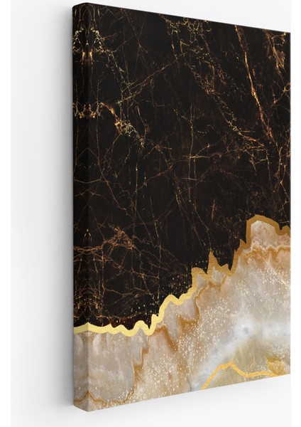 Mermer Desenli Dekoratif Kanvas TABLO-5176