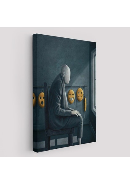 Gerçeküstü Psikolojik Trans Kanvas TABLO-5299