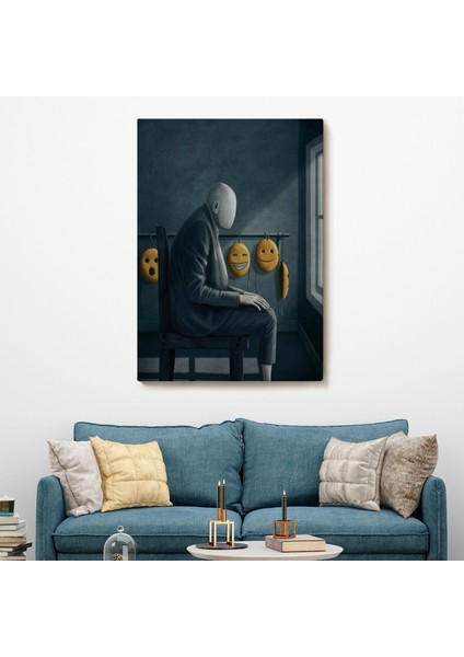 Gerçeküstü Psikolojik Trans Kanvas TABLO-5299 fiyatları