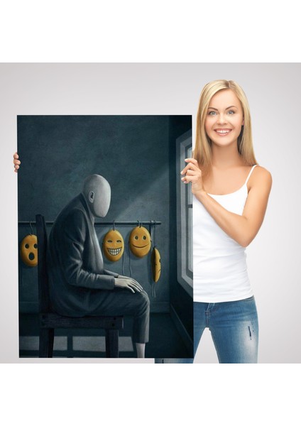 Gerçeküstü Psikolojik Trans Kanvas TABLO-5299 modelleri