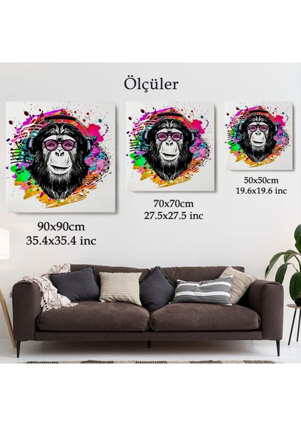 Dj Maymun Kanvas TABLO-5063 indirimleri