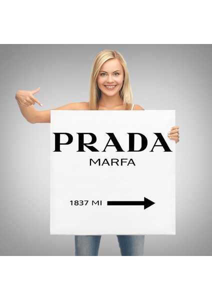 Prada Marfa Kanvas TABLO-5134 modelleri